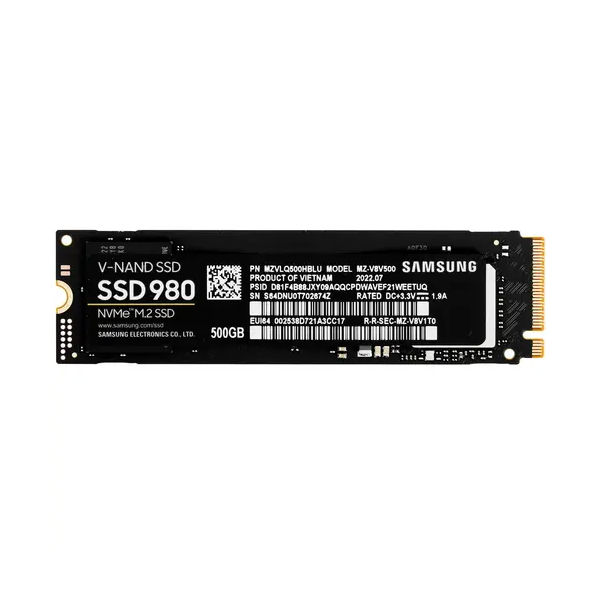   SSD M.2 500Gb Samsung PCI-E 3.0 x4 MZ-V8V500BW 980 M.2 2280