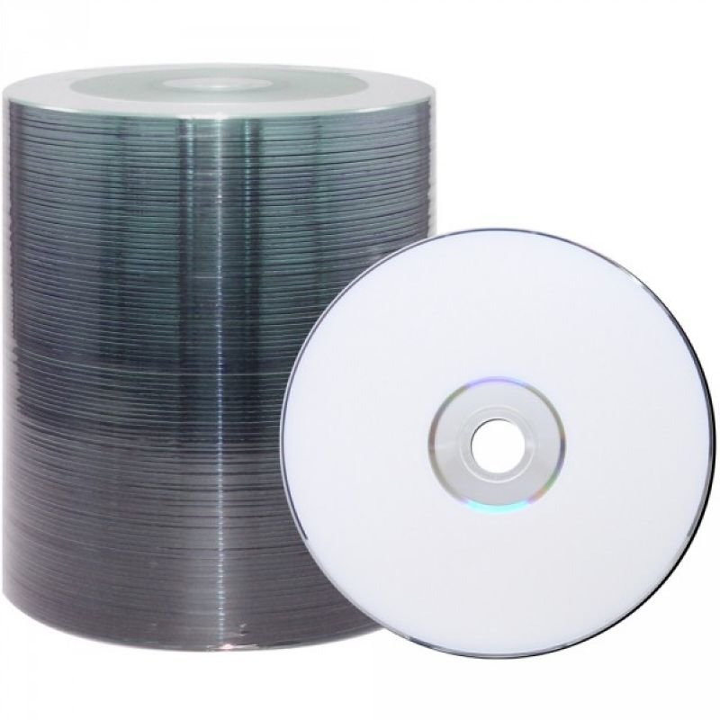  CD-R 700Mb 48x Mirex White   (UL120037A8T) 100/
