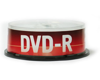  DVD-R 4.7Gb 16x Data Standard Cake Box (25) (13410-DSDRM03M)