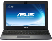 ������� 12.1" ASUS Eee PC 1225B AMD E450 1.65 Ghz 2048Mb 320Gb noDVD ATI Radeon HD 6320 Wi-Fi Bluetooth Cam 1366x768 Win 7 Starter (90OA3LB28211987E23EQ) grey