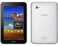 ������� 7,7" Samsung Galaxy GT-P6200 C210/ RAM1Gb/ ROM16Gb/ 1024*600/ 3G/ WiFi/ BT/ 3Mp/ 2Mp/ GPS/ And3.1/ ����� (GT-P6200ZWASER)