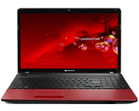 ������� 15,6" Packard Bell EASYNOTE TS13-SB-883RU AMD A8-3520M 1.6GHz 4GB 500GB RD HD7670M 1GB A60M DVD WiFi N BT4.0 1.3MP 5in1 6cell 2.6kg W7HB RED