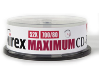  CD-R 700Mb 52x Mirex Maximum (25.) UL120052A8M