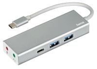  USB-C 3. Hama Aluminium  (00135758)