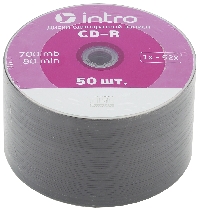  CD-R 700Mb 52x Intro Shrink 50