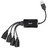  USB-C 4. Buro BU-HUB4-0.3-U2.0-Splitter  