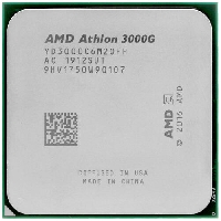  AMD AM4 Athlon 3000G (YD3000C6M2OFH) (3.5GHz/100MHz/Radeon Vega 3) OEM