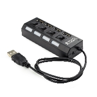 USB 2.0 4  Gembird UHB-U2P4-02    , 4 , ,  55