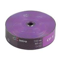  CD-R 700Mb 52x Intro Shrink 25