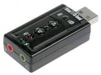   C-Media USB TRUA71 (C-Media CM108) 2.0 channel out 44-48KHz volume control (7.1 virtual chann
