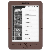   Digma E60C 6" E-ink HD Pearl 1024x758 600MHz/4Gb/microSDHC 