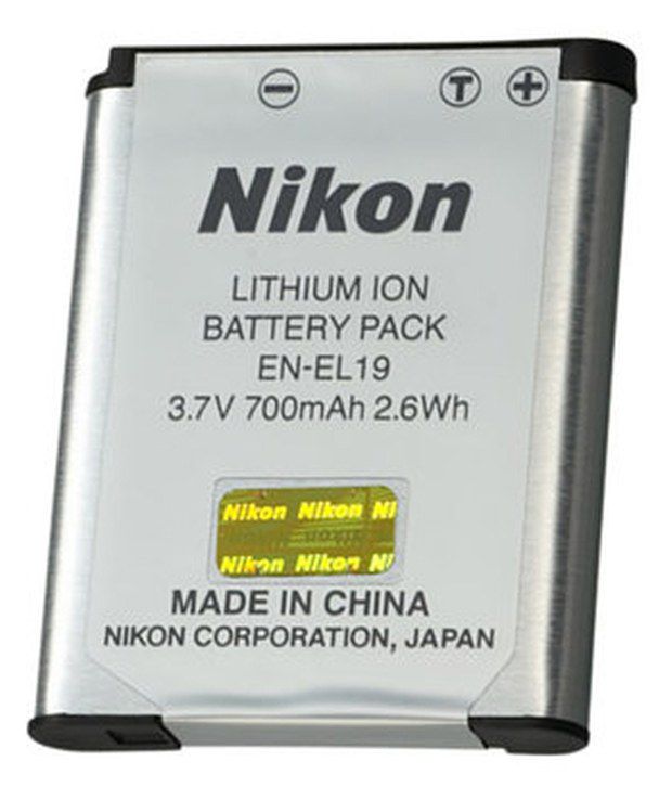 Аккумулятор для фотокамеры Nikon EN-EL19 (3.7V, min 600mAh, Li-ion) для Nikon CoolPix S2500, S3100, S410 EasyShare LS755, LS755 Acmepower