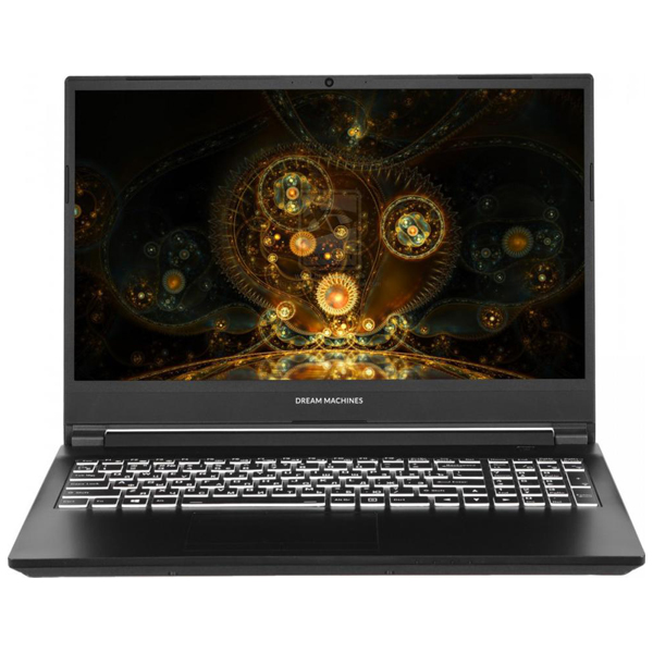 Ноутбук 15,6" Dream Machines G1650-15RU70 i5 11400H(2.7Ghz)/16Gb/ 512SSD GeForce GTX1650 (4Gb)/ Cam/BT/WiFi/-/41WHr/ war 1y/2.2kg/noOS