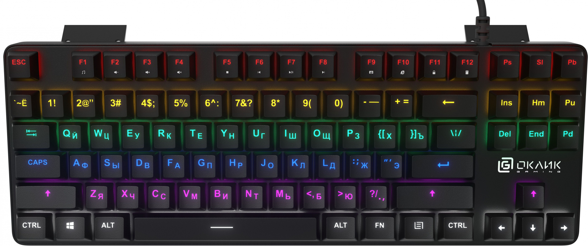 ���������� Oklick 969G SHOTGUN ������������ ������ USB Multimedia for gamer LED