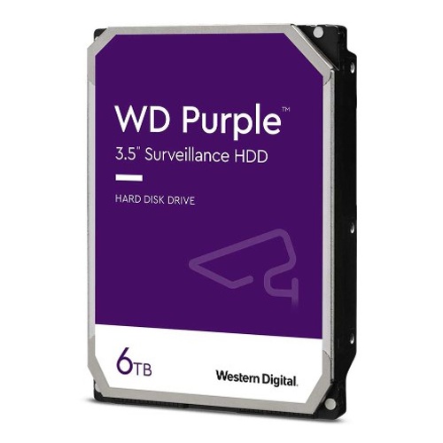   SATA-III 6Tb Western Digital WD62PURZ Purple (5640rpm) 128Mb 3.5"