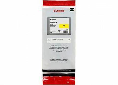 Картридж Цв. Canon PFI-320 Y желтый (300мл) для Canon imagePROGRAF TM-200/205 (2893C001)