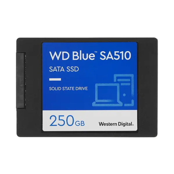 Твердотельный накопитель SSD 2.5" 250Gb WD WDS250G3B0A SATA2.5" 250GB BLUE SA510