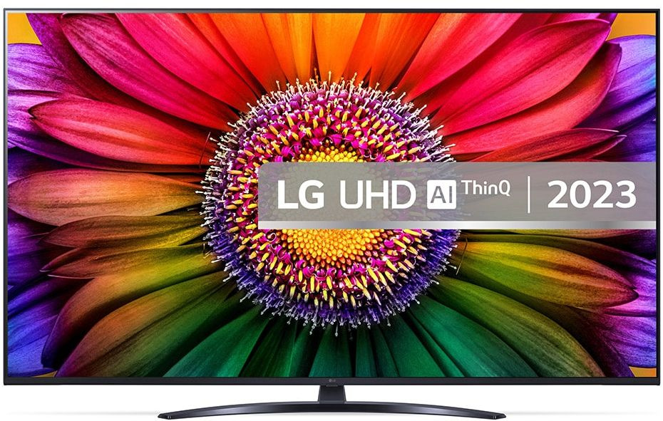 Телевизор LED 55" LG 55UR81006LJ.ARUB Smart черный/4K Ultra HD/DVB-T/50Hz/DVB-T2/DVB-C/DVB-S/DVB-S2/