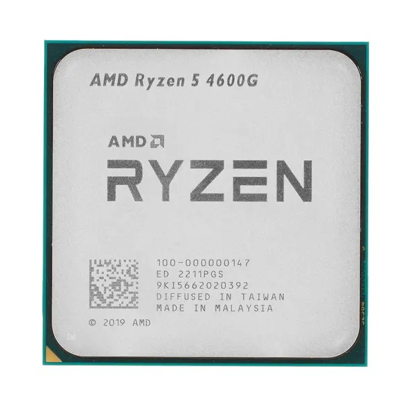 Процессор AMD AM4 RYZEN 5 4600G  (3.7GHz/AMD Radeon) OEM