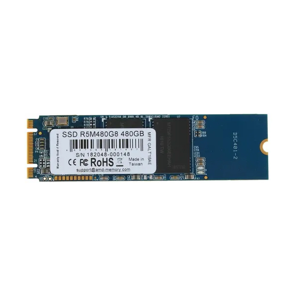 Твердотельный накопитель SSD M.2 480Gb AMD SATA III R5M480G8 Radeon 2280