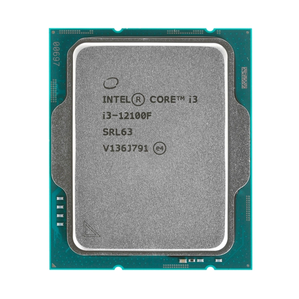 Процессор Soc-1700 Intel i3-12100F (CM8071504651013S RL63) (3.3GHz) OEM