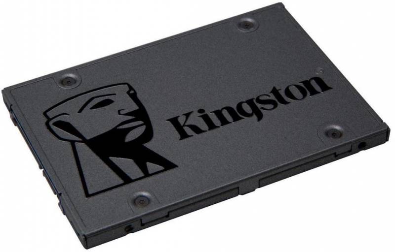 Твердотельный накопитель SSD 2.5" 240Gb Kingston SA400S37/240G A400 2.5" SATA III, чтение - 500 Мбайт/сек, запись - 350 Мбайт/сек, Phison PS3111-S11, 3D NAND 3 бит TLC