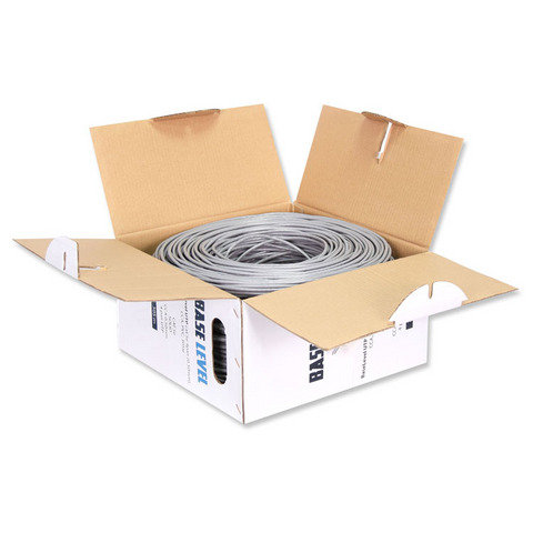   BaseLevel UTP 5e, 4,  ,  0,50 (24 AWG)  PVC, (-20C - +75C) 305  (BL-UTP04-5e,A PVC )