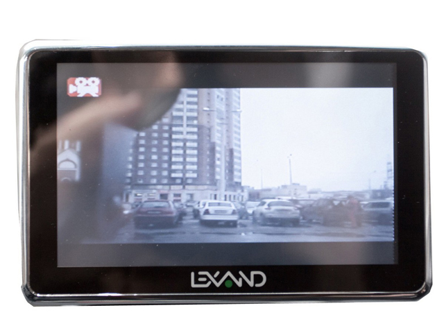 Навигатор с функцией видеорегистратора lexand