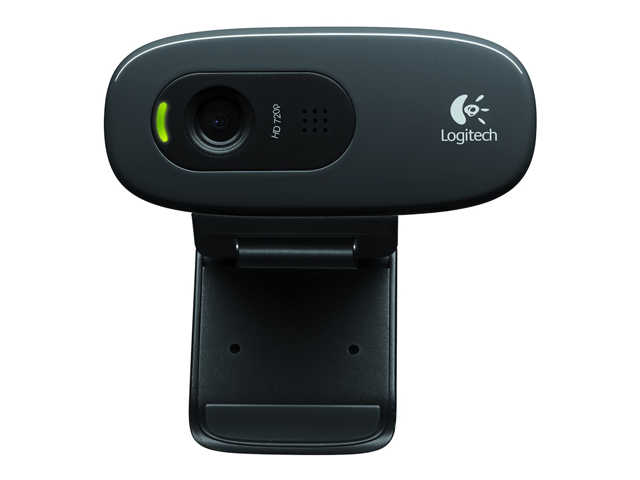 Камера WEB Logitech Webcam C270 HD видеовызовы высокой четкости (1280 x 720 пикселов), запись видео: до 1280 х 720 пикселов, фотосъемка: до 3,0 мегапиксела, встроенный микрофон с технологией Logitech RightSound, USB 2.0, кабель 1,5 м. (960-001063)