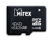   Micro-SD 32Gb Class 10, MIREX UHS-I, U1,  