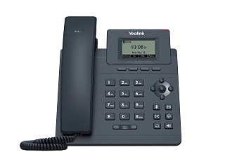Телефон IP Yealink SIP-T30P, 1 аккаунт, PoE, БП в комплекте.