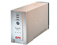 Источник БП APC Back-UPS 500CS (BK500EI) (300 Ватт / 500 ВА, время работы max 300 Вт - 2.4 мин, 150 Вт - 13.9 мин., аналоговая телефонная линия для телефона/ факса/ модема/ DSL (разъем RJ-45)) (сменный комплект батарей -RBC2)