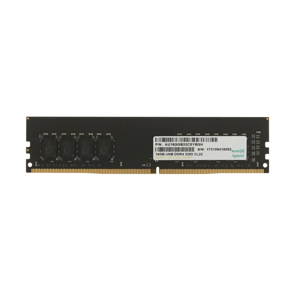 Память DIMM DDR4 16Gb 3200MHz Apacer EL.16G21.GSH