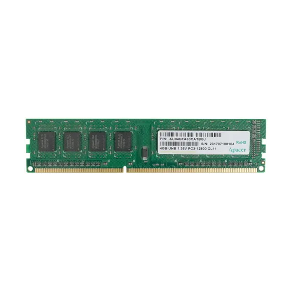  DIMM DDRIIIL 4Gb 1600MHz Apacer CL11 1,35V (Retail) 512*8  3 years (AU04GFA60CATBGJ/DG.04G2K.KAM) (AU04GFA60CATBGJ)
