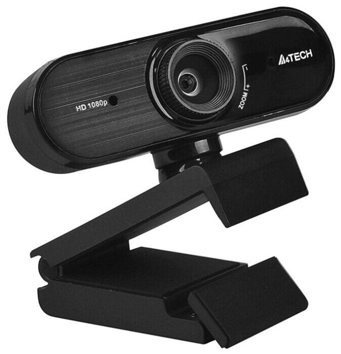 Камера WEB A4Tech PK-935HL черный 2Mpix (1920x1080) USB2.0 с микрофоном
