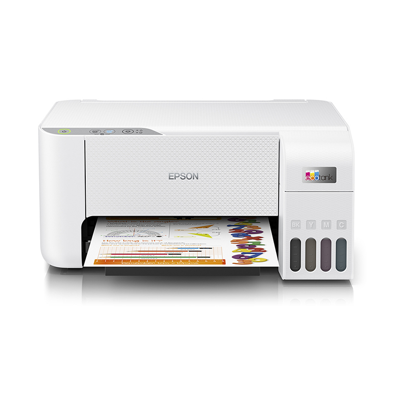 МФУ Epson L3216 белый принтер/сканер/копир A4, печать пьезоэлектрическая струйная цветная, 4-цветная, 33/9стр/мин (ч/б/цв), , 5760x1440 dpi, USB,рассчитан на печать до 7500 цветных и 4500 Ч/Б документов А4 C11CJ68518