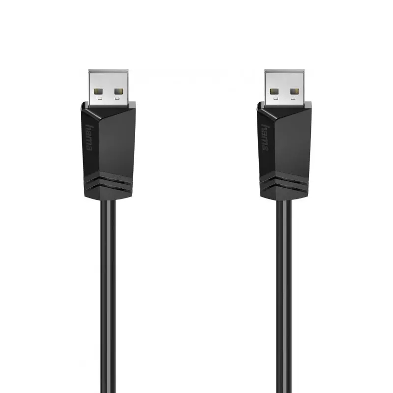 Кабель USB 2.0 Hama  H-200601  A (m) USB A(m) 1.5м черный