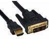  HDMI - DVI Cablexpert CC-HDMI-DVI-10, 19M/19M,  3.0, single link, , ., , 