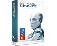 Программное обеспечение Антивирус Eset NOD32 Antivirus (BOX) универсальная лицензия на 3 пк на 1 год или продление на 20 месяцев (NOD32-ENA-1220(BOX)-1-1)
