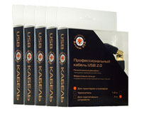  USB 2.0 Pro Konoos KCR-USB2-AMBM-0.75,  AM/BM,  75c,  ., , ,  