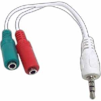  Gembird CCA-417W 3.5 4pin->3.5  + 3.5 ,  20, 
