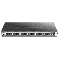 Коммутатор 48TP D-Link DGS-3000-52L/B1A управляемый коммутатор 2 уровня с 48 портами 10/100/1000Base-T и 4 портами 1000Base-X SFP