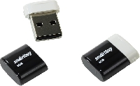   16GB USB 2.0 Smart Buy LARA  Black (SB16GBLara-K)   