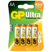   AA GP Ultra Alkaline 15AU LR6 AA (4)