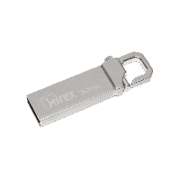 Флеш диск 32Gb USB 2.0 Mirex CRAB нержавеющая сталь , карабин