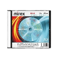  BD-R Mirex  25Gb,  1,  Slim Case,  12x (UL141012A1S)