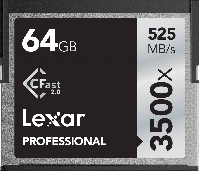Карта памяти CompactFlash 64Gb 3500x Lexar (LC64GCRBEU3500)