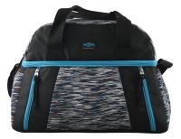 Сумка-термос Thermos Studio Fitness duffle bag черный/голубой , спортивная,  два отделения на разных уровнях