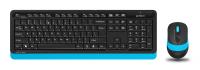Клавиатура + мышь беспроводная A4TECH Fstyler FG1010 клав:черный/синий мышь:черный/синий USB беспроводная Multime
