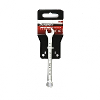 Ключ комбинированный 8мм, CrV, матовый хром 15104